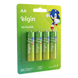 Pilha Alcalina Aa Elgin Energy Lr6