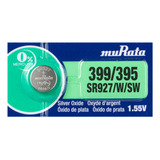 Pilha Bateria 395 Sr927 Murata Ou Energizer Kit Com 5