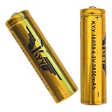 Pilha Bateria Recarregável 18650 4.2v 9800mah P/ Lanterna