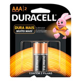 Pilha Duracell Aaa Palito 3a Catelão