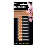 Pilha Duracell Alcalina 16 Aa Pequena