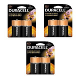 Pilha Duracell Alcalina D - Kit