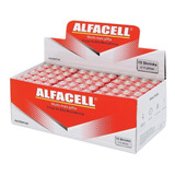 Pilha Palito Alfacell Aaa 1.5v Caixa 60 Unidades