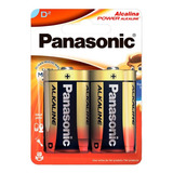 Pilha Panasonic Alcalina Grande Cartela 2 Pecas Lr20xab/2b