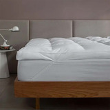 Pillow Top Casal Intense 100% Algodão Branco Buddemeyer