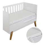 Pillow Top Para Berço Protetor Capa Removível Com Zíper