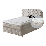 Pillow Top Protetor Colchão Casal King Trisoft 1,93 X 2,03