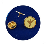Pin Botton , Broche, Folheado A Ouro , Beija Flor