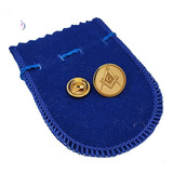 Pin Botton Broche Folheado A Ouro Personalizado Maconaria