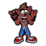 Pin Crash Bandicoot #1 Broche Nerd Geek Criativo