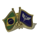 Pin Da Bandeira Do Brasil X Aeronáutica Fab