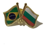 Pin Da Bandeira Do Brasil X BuLGária