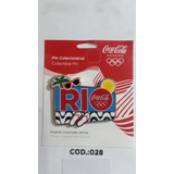 Pin Oficial Olimpiadas Rio 2016 Coca