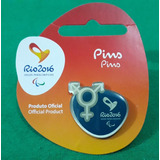 Pin Olímpico - Rio 2016 - Div. Paral. Transex - Memorabilia