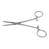 Pinça Crile Reta 14cm Aço Inox - Paq