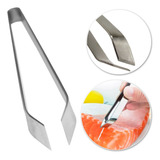 Pinça Culinária Aço Inox Para Retirar Espinhas De Peixe 12cm