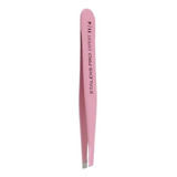 Pinça Designer Sobrancelha Staleks Pro Te-11/4 -rosa