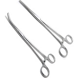Pinca Hemostatica Rochester Pean Reta E Curva 16cm.