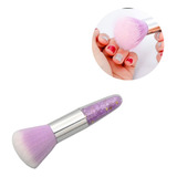 Pincel Espanador Pó Limpeza Unhas De Gel Fibra Vidro Pompom