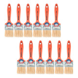 Pincel Para Pintura Parede 2 Verniz Stain Atlas - 12 Unid