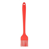Pincel Silicone Flexível P/ Cozinha 21cm Sn1740 Mimo Style Cor Vermelho