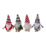 Pingente De Esqui Para Decorações De Natal Ao Ar Livre, 4 Un