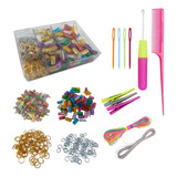 Pingente E Acessórios Para Trança Kit/200un Enfeite/cabelo