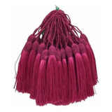 Pingente Franja Tassel Com Tulipa 10 Unidades - Pink