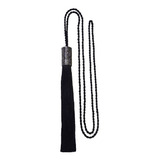 Pingente Infinity Cilindro Preto