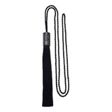 Pingente Infinity Cilindro Preto