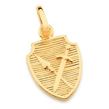 Pingente Masculino Rommanel Escudo Espada E Lança 542472
