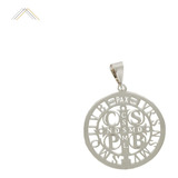 Pingente Medalha São Bento - Prata 925