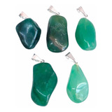 Pingente Pedra Natural Quartzo Verde -