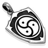 Pingente Simbolo Triskelion Prata 925. Fab Prop - 31070901