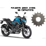 Pinhão Vaz 16 Dentes Yamaha Fazer 250 Abs 2018/19/20