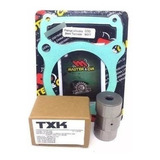 Pino Cursado + Flange Txk 2mm Xr 250 Tornado Cbx 250 Honda