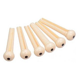 Pino Para Cavalete De Violão Aço Csp1 - Creme 6 Unidades