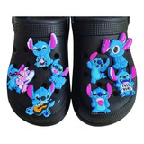 Pins Botons Jibbitz Crocs Lillo Stitch Kit Com 10 Unidades