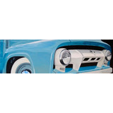 Pintura Ford F100 Vampira - Quadro Ost Tela Carro Antigo
