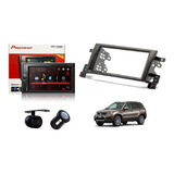 Pioneer Dmh-g228bt + Câmera De Ré + Moldura Grand Vitara