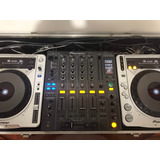 Pioneer Mixer Djm-800 + Par Cdj-800mk2 + Case