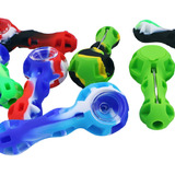 Pipe De Silicone Hexagonal Bowl De