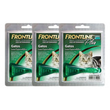Pipeta Antiparasitário Para Pulga Merial Frontline Plus Para Gato
