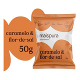 Pipoca Artesanal Mais Pura Caramelo E Flor De Sal 50g + Nfe