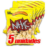 Pipoca Nhac Salgada 50gr Atacado - 05 Pacotes X 50gr Cada