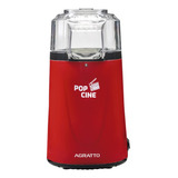 Pipoqueira Létrica Agratto Pop Cine Vermelho 1200w 220v
