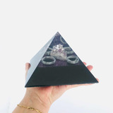 Piramide Queops Orgonite Pedras Meditação Energia Proteção