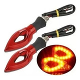 Pisca Led Moto Esportivo Preto Hornet