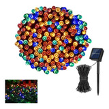 Pisca Pisca Cordão Solar Natal Led 100 Lampadas 10m Colorido