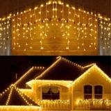 Pisca Pisca De Natal Kit 3 Cascata 1200 Leds 30 Metros 110v